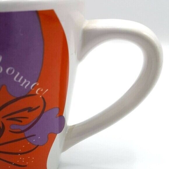 Disney Tigger Mug Pounce Blustery Days Bounce Orange Purple Leaf Autumn - Picture 5 of 8
